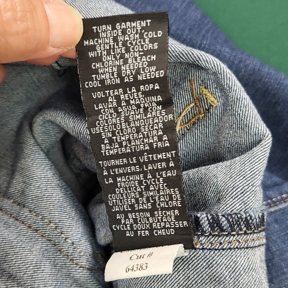 1822 jeans size 14 EUC cool-looking front patch pockets - Picture 6 of 9